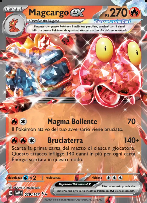 Image of the card Magcargo-ex