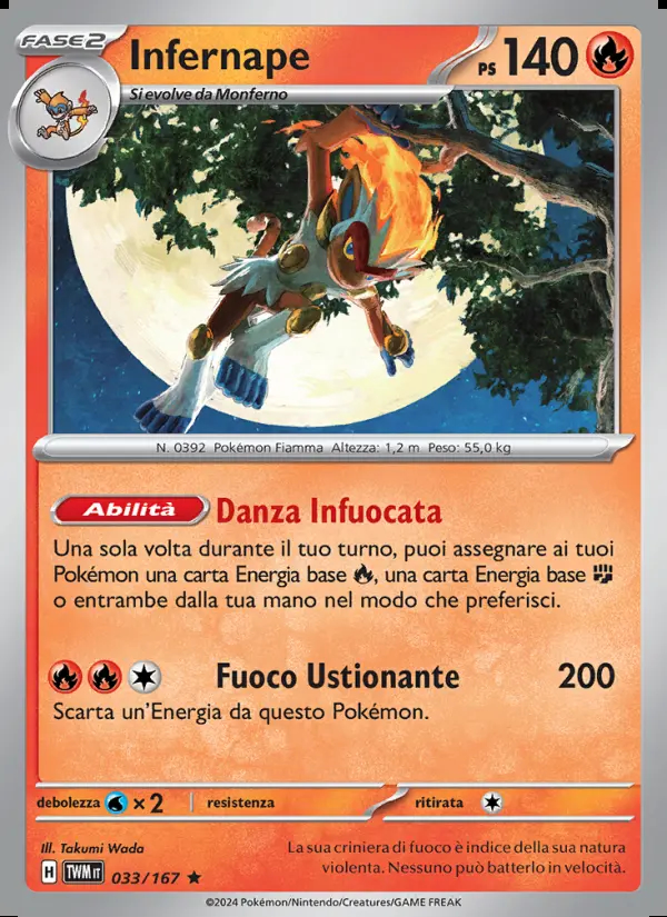 Image of the card Infernape