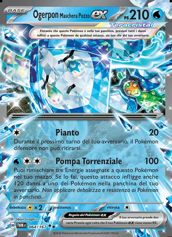 Image of the card Ogerpon Maschera Pozzo-ex