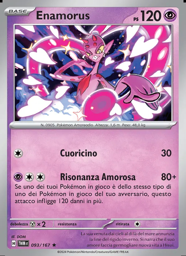 Image of the card Enamorus