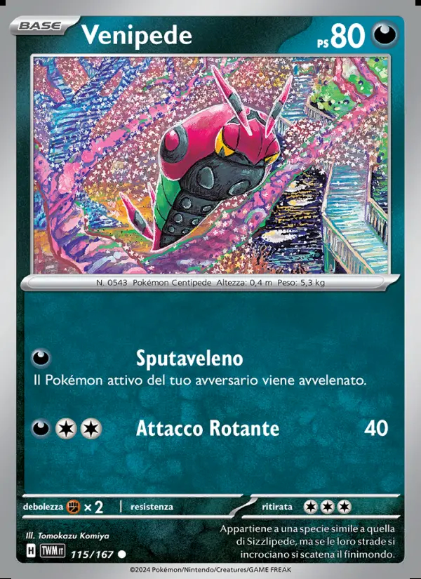 Image of the card Venipede