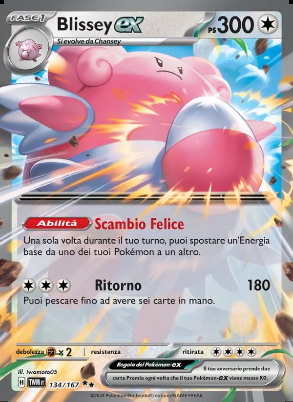 Image of the card Blissey-ex