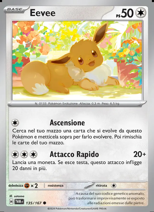 Image of the card Eevee