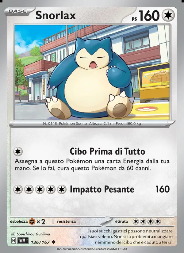 Image of the card Snorlax