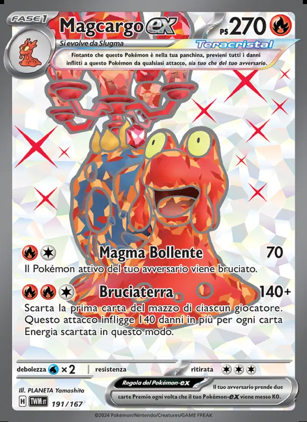 Image of the card Magcargo-ex