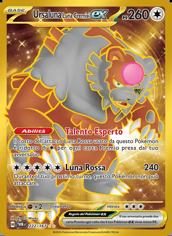 Image of the card Ursaluna Luna Cremisi-ex