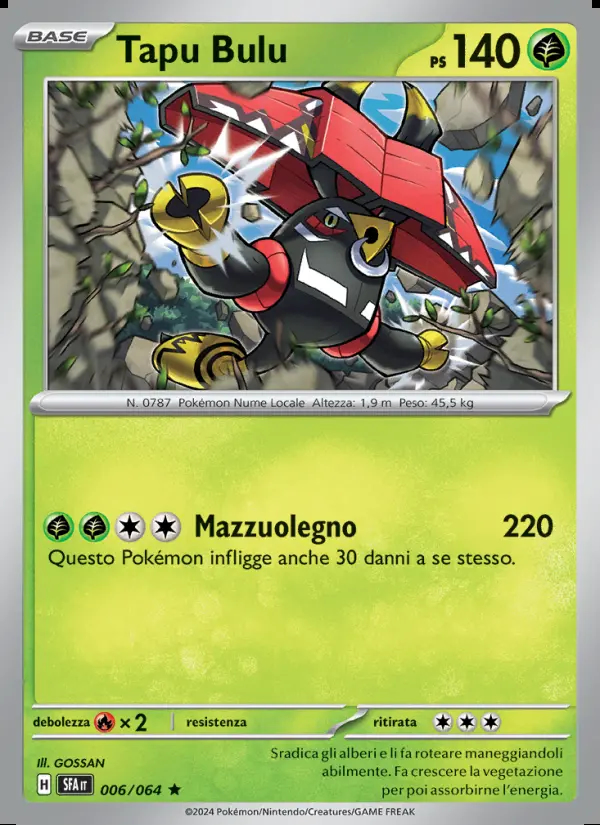 Image of the card Tapu Bulu