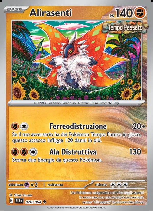 Image of the card Alirasenti