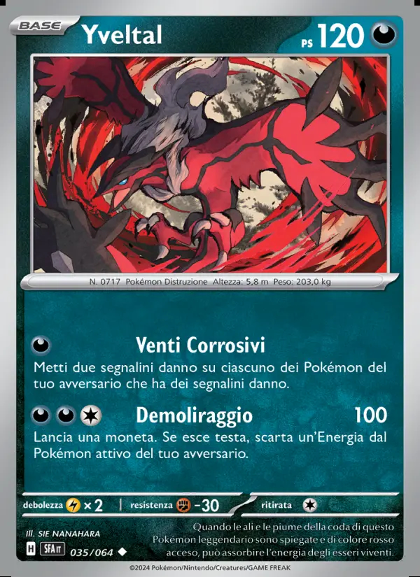 Image of the card Yveltal