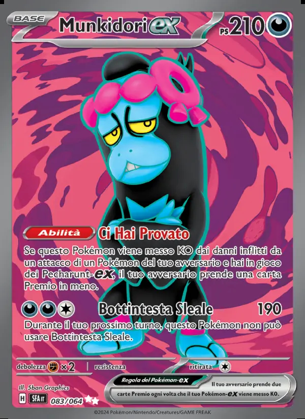 Image of the card Munkidori-ex