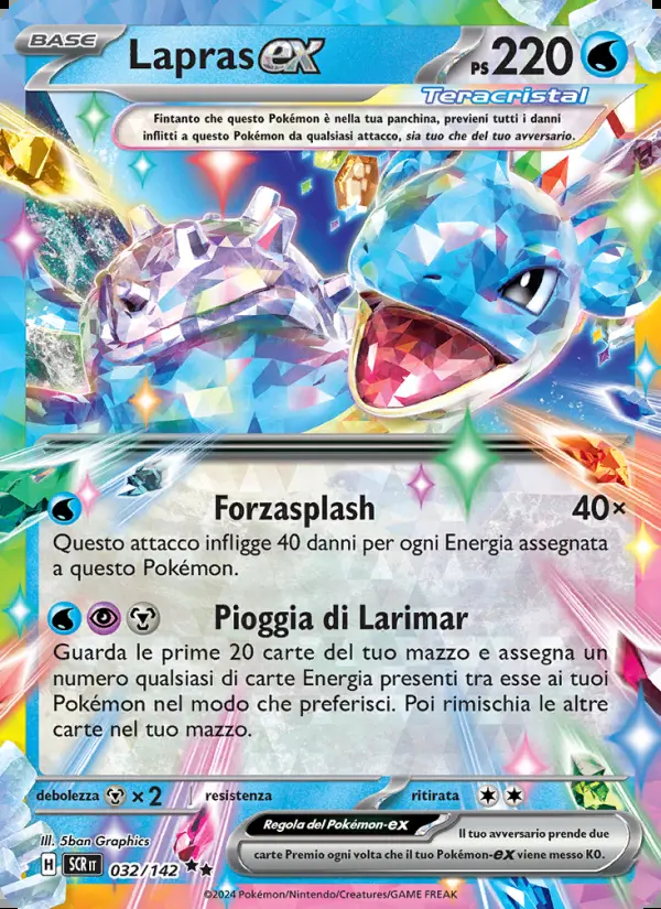 Image of the card Lapras-ex