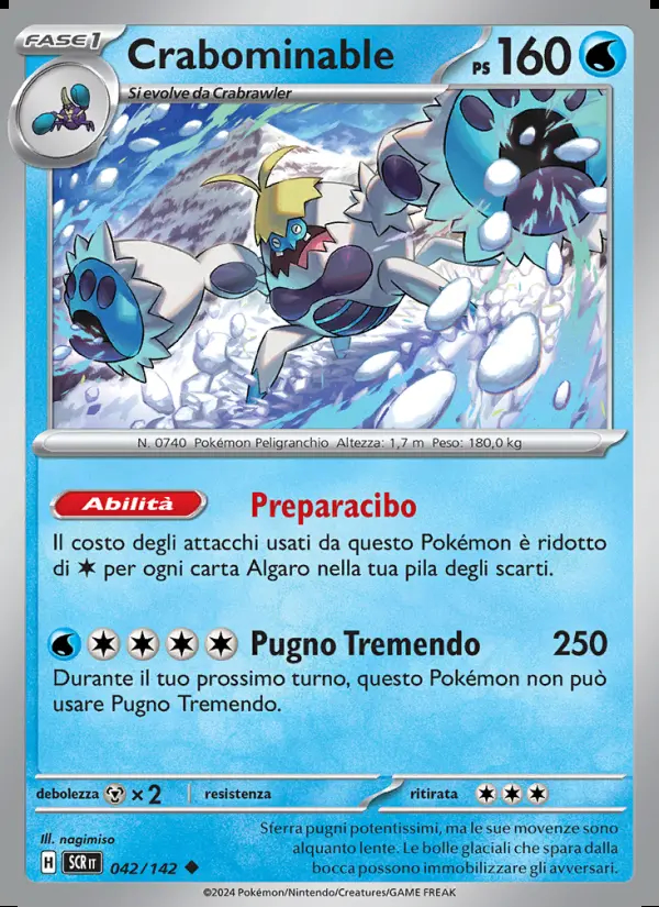 Image of the card Crabominable