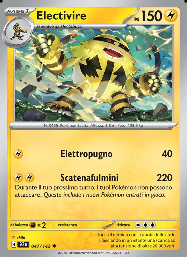 Image of the card Electivire