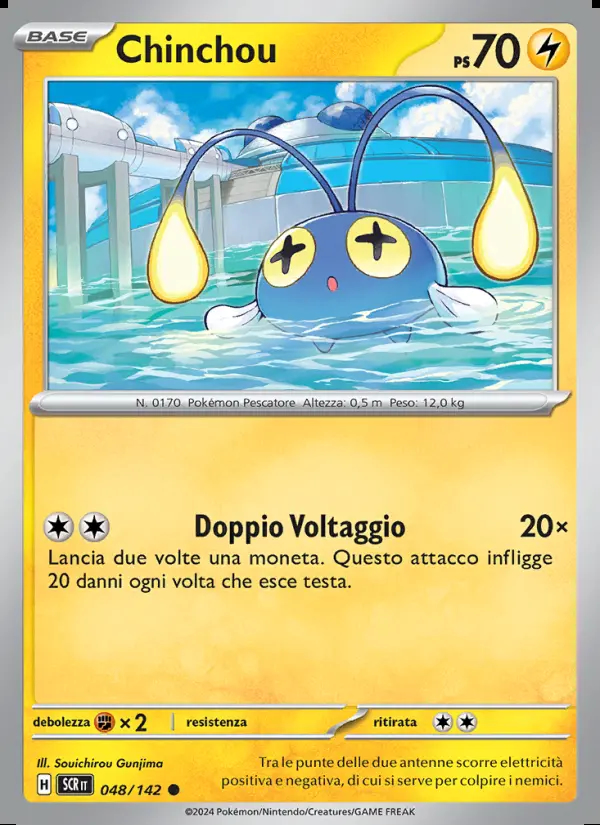 Image of the card Chinchou