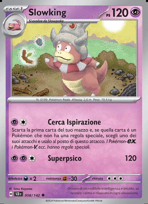 Image of the card Slowking