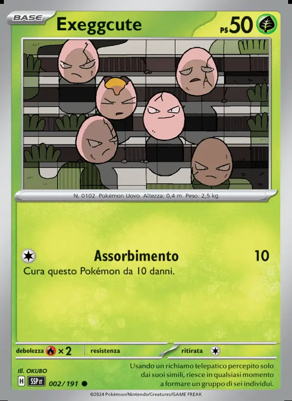 Image of the card Exeggcute