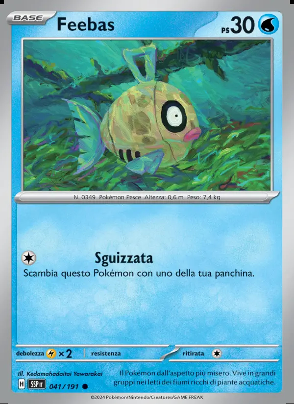 Image of the card Feebas