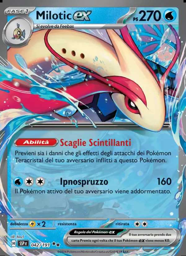 Image of the card Milotic-ex