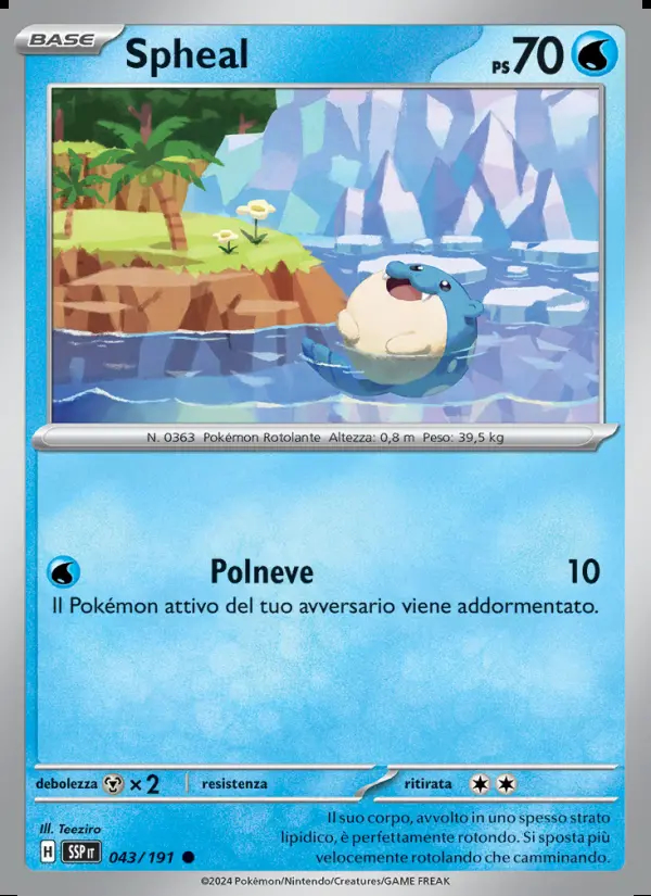 Image of the card Spheal