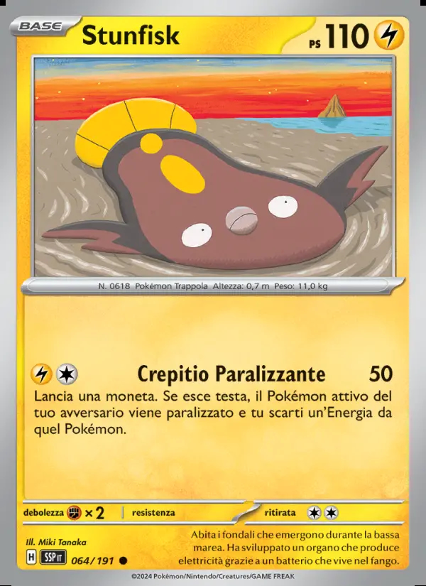 Image of the card Stunfisk