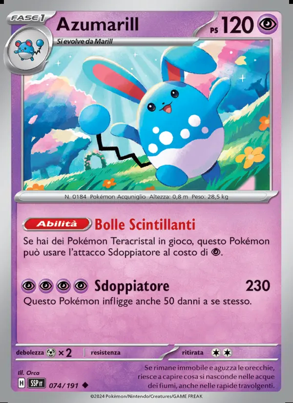 Image of the card Azumarill