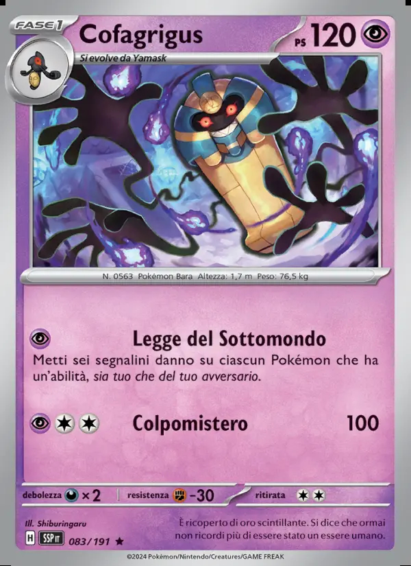 Image of the card Cofagrigus