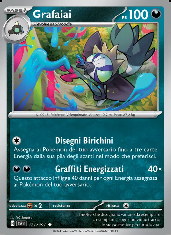 Image of the card Grafaiai