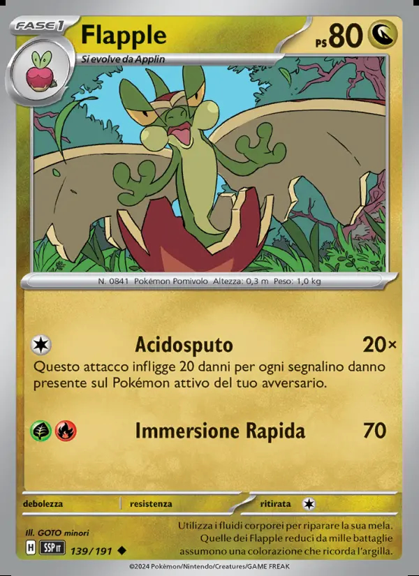 Image of the card Flapple