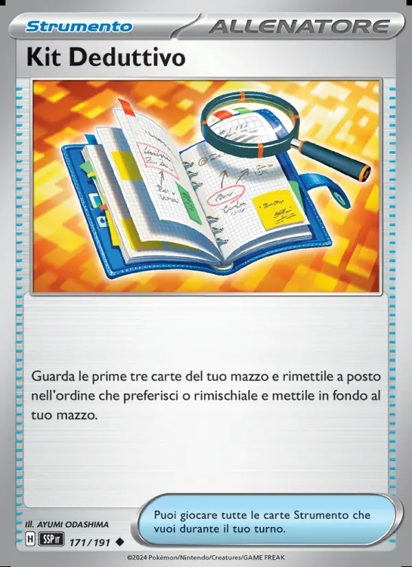 Image of the card Kit Deduttivo