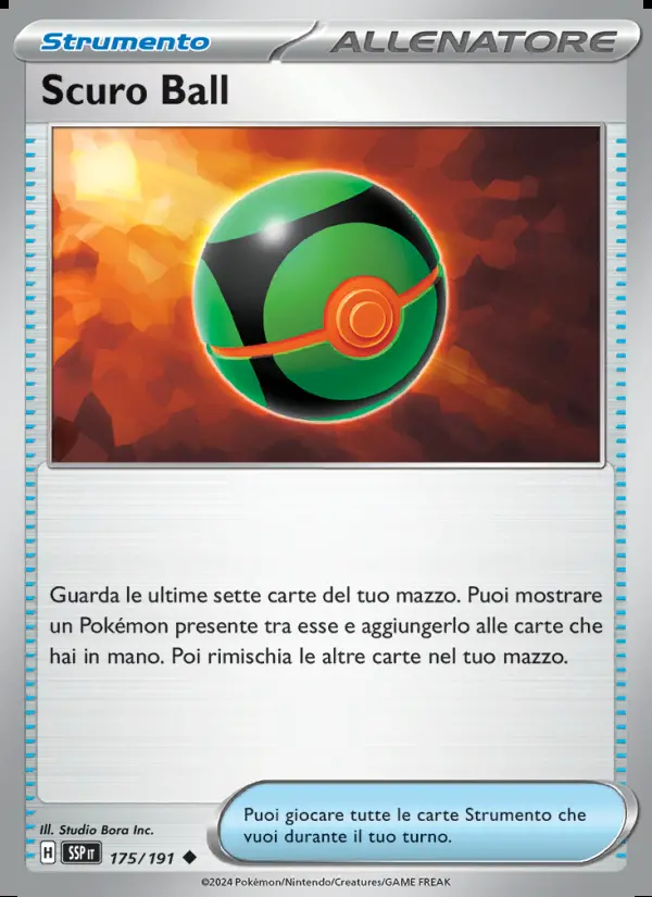 Image of the card Scuro Ball