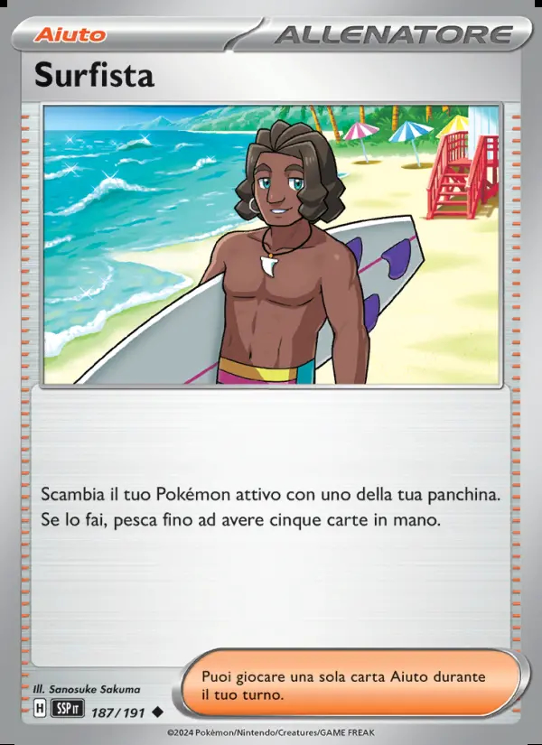 Image of the card Surfista