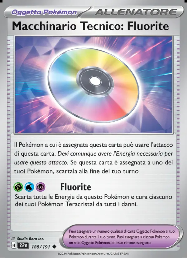 Image of the card Macchinario Tecnico: Fluorite