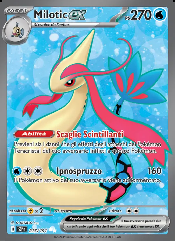 Image of the card Milotic-ex