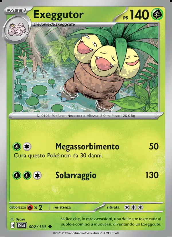 Image of the card Exeggutor