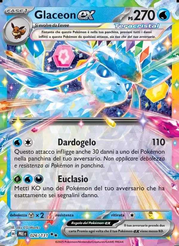 Image of the card Glaceon-ex