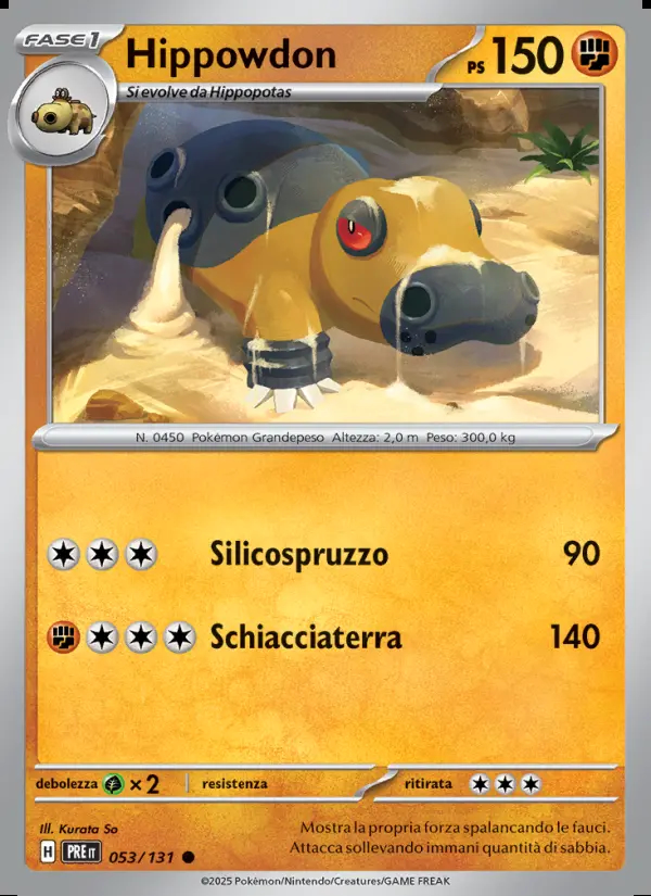 Image of the card Hippowdon