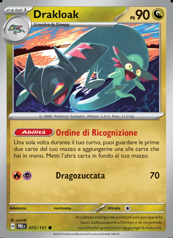 Image of the card Drakloak