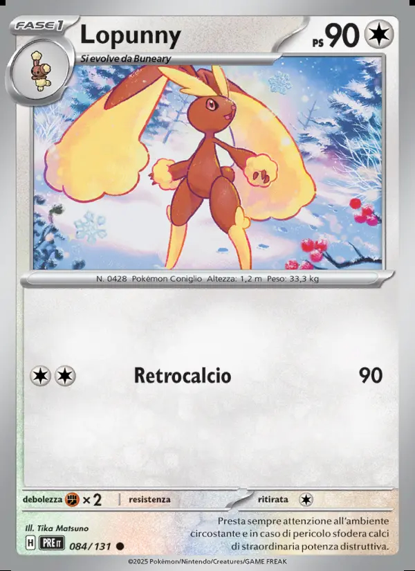 Image of the card Lopunny