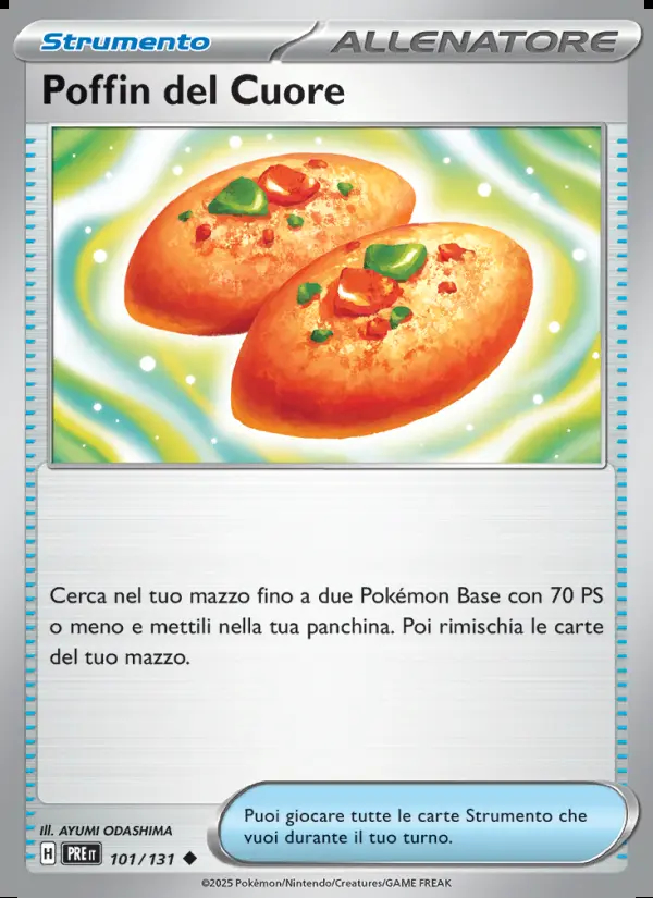 Image of the card Poffin del Cuore