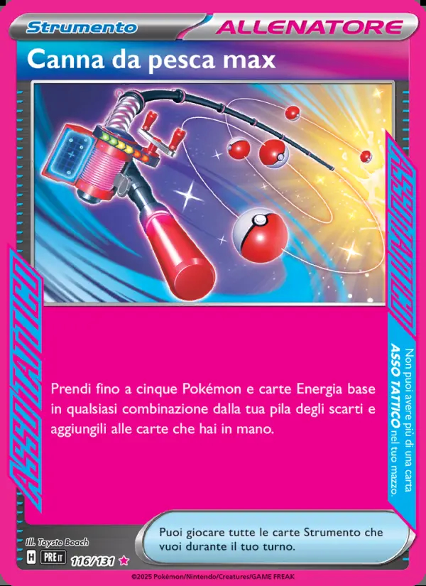 Image of the card Canna da pesca max