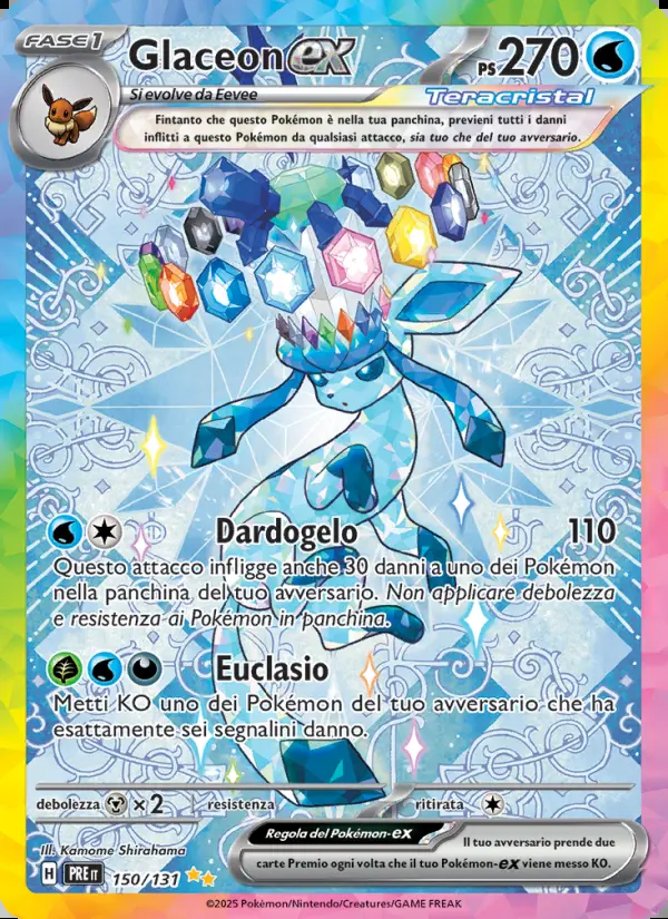 Image of the card Glaceon-ex