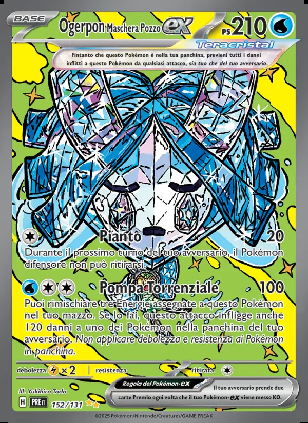 Image of the card Ogerpon Maschera Pozzo-ex