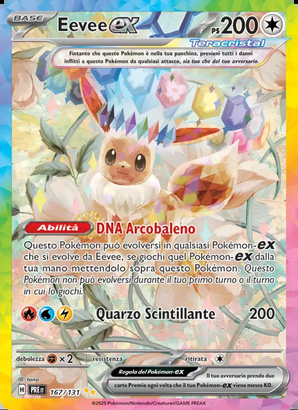 Image of the card Eevee-ex