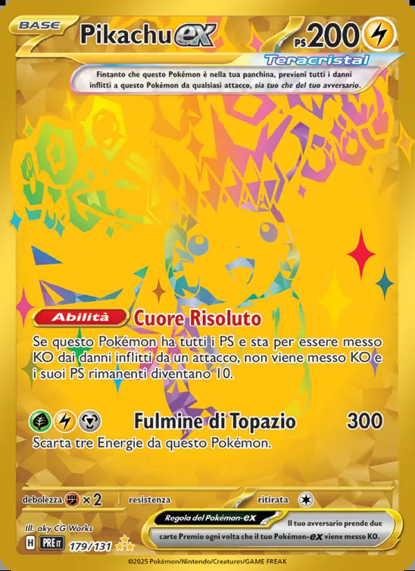 Image of the card Pikachu-ex