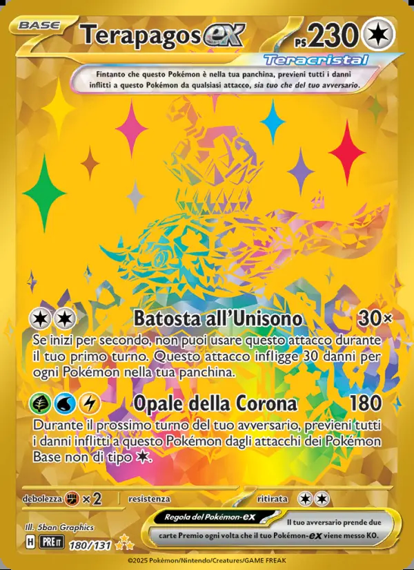 Image of the card Terapagos-ex