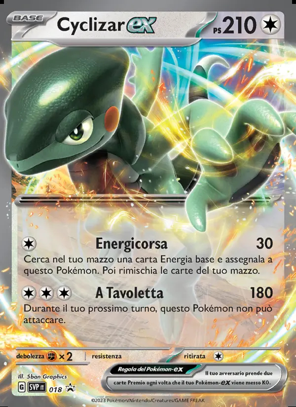 Image of the card Cyclizar-ex