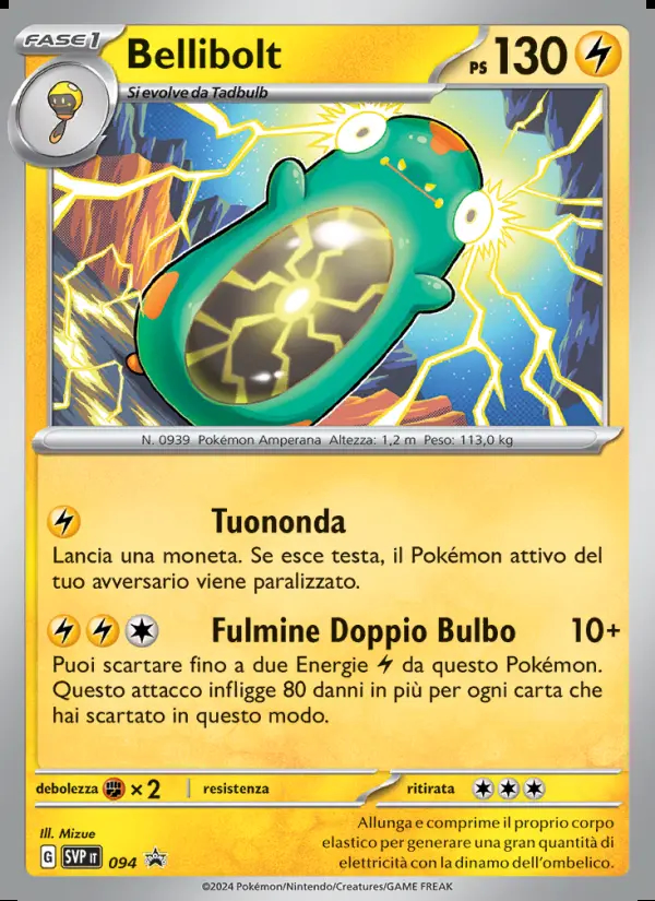 Image of the card Bellibolt