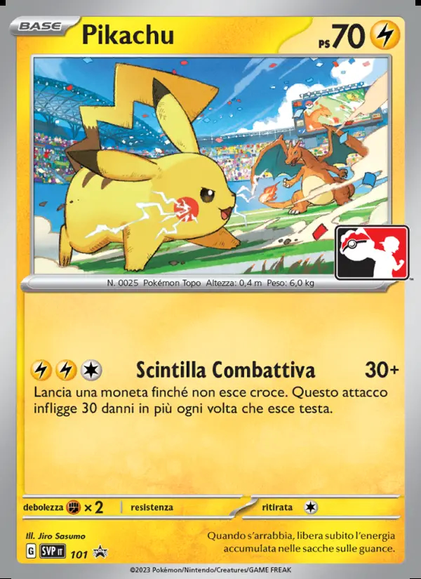 Image of the card Pikachu