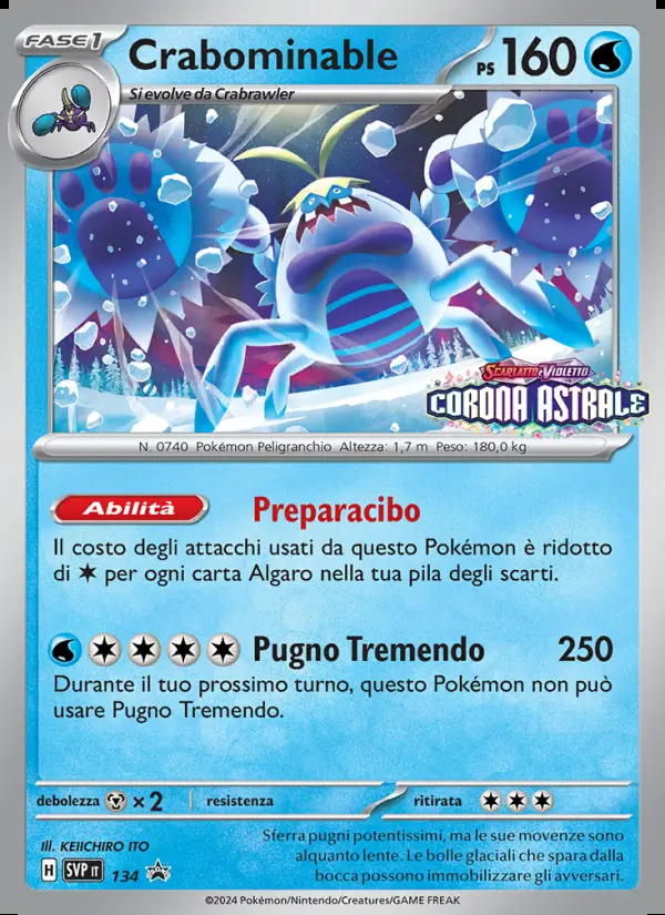 Image of the card Crabominable