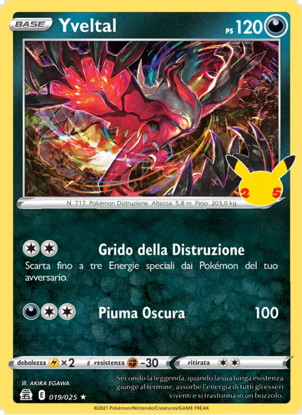 Image of the card Yveltal